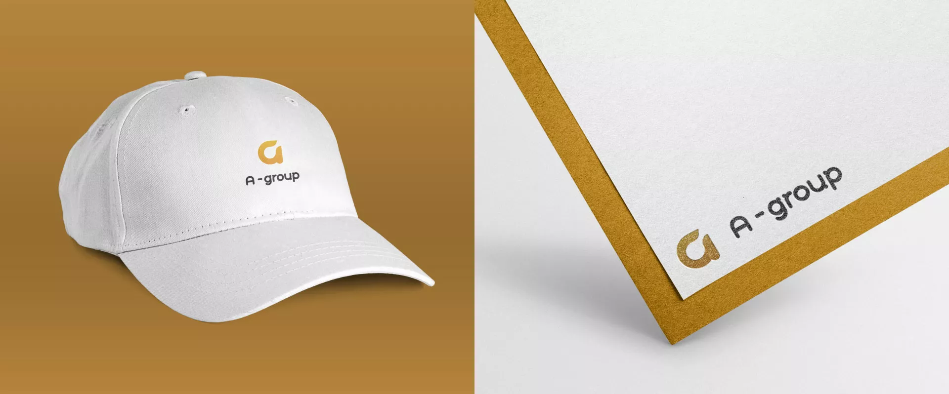 Разработка логотипа для компании «А-ГРУПП» в Тихвине