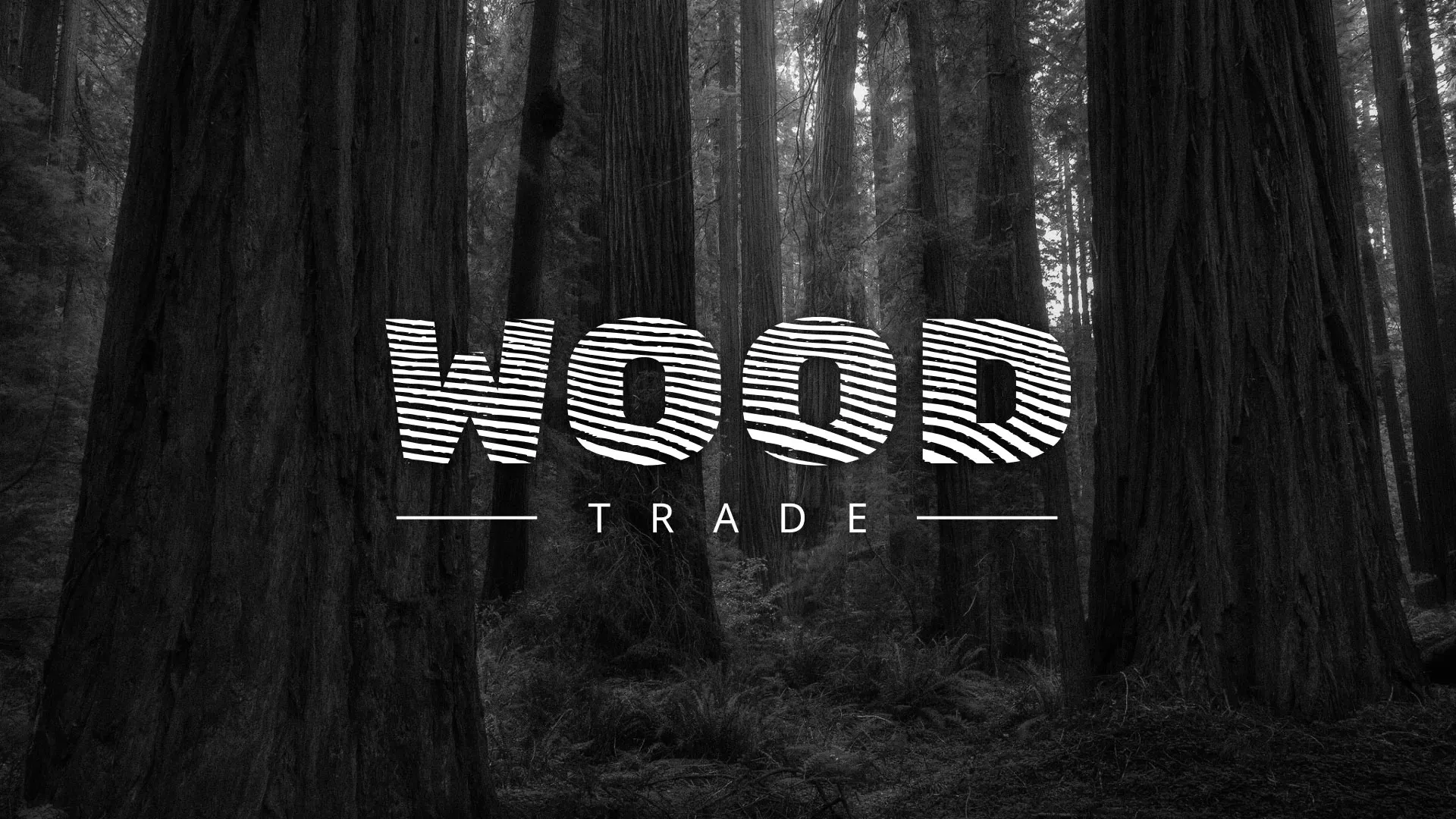 Разработка логотипа для компании «Wood Trade» в Тихвине
